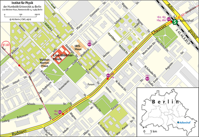 Map physics building