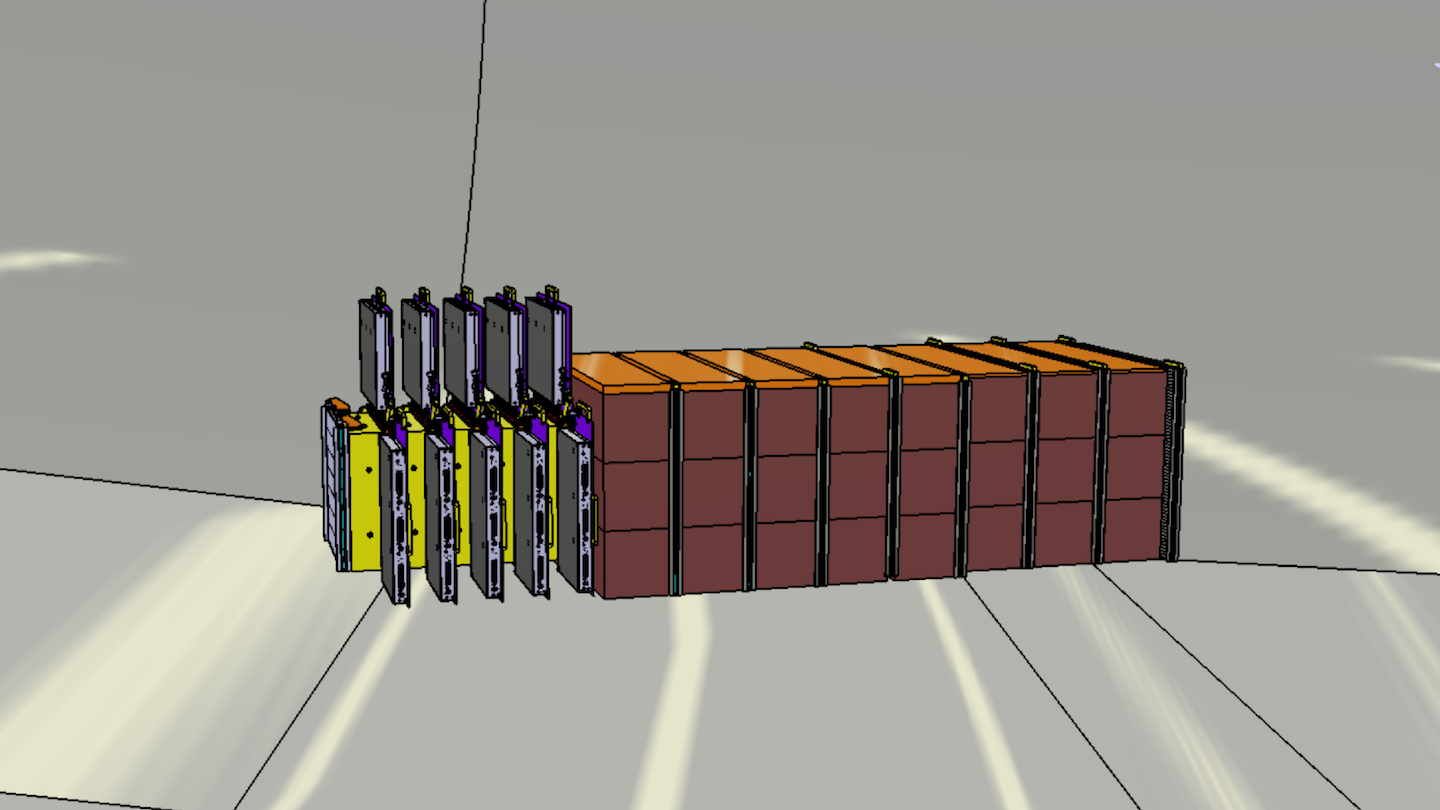 SND@LHC Detector Layout